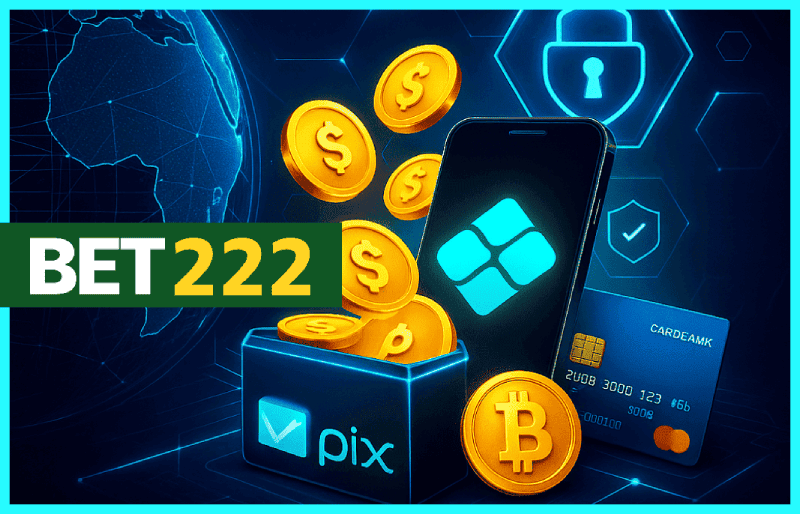 BET222 com vários tipos de apostas esportivas
